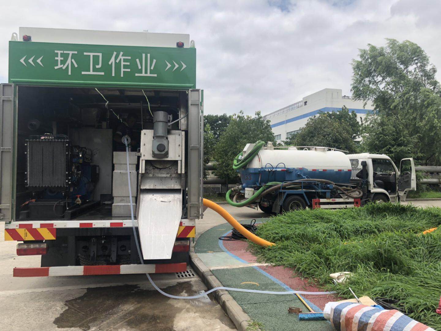 粪便污水净化车 998品牌H3型号 新型环保吸污净化车